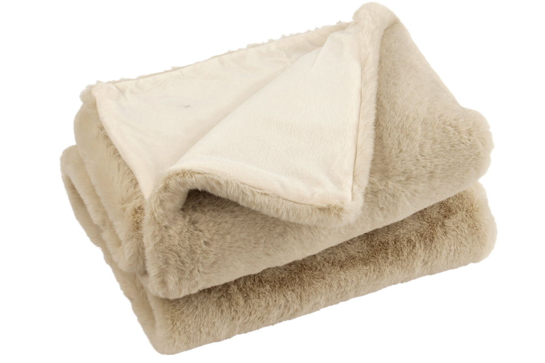 Plaid Cutie Polyester Beige