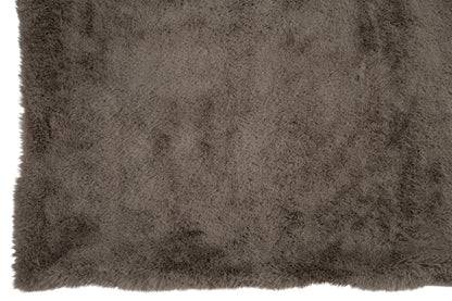 J-Line Plaid Cutie - Fleece Deken – Polyester – 180x130 cm – Muisgrijs