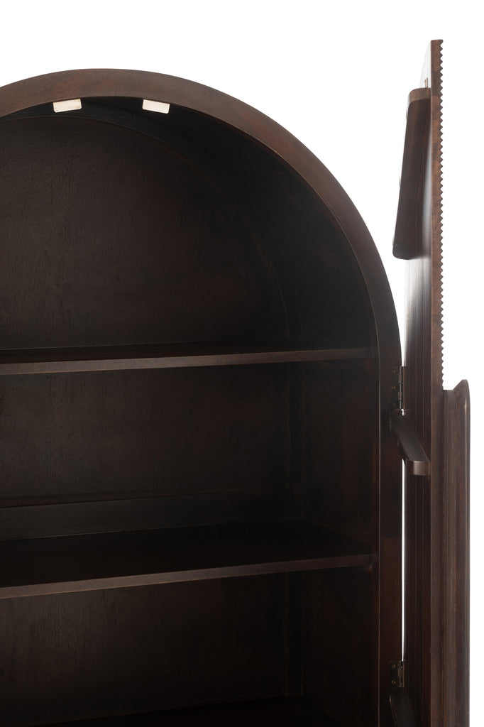 Plank Aura Mangohout/Metaal Bruin