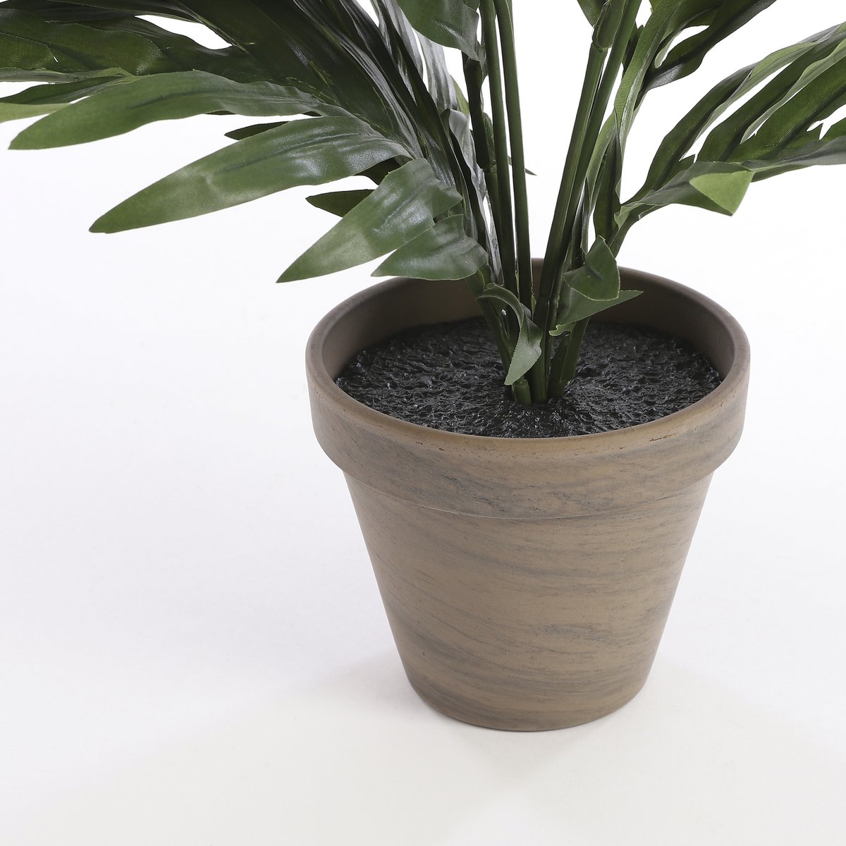 Areca Palm Kunstplant in Bloempot Stan - H45 x Ø60 cm - Groen