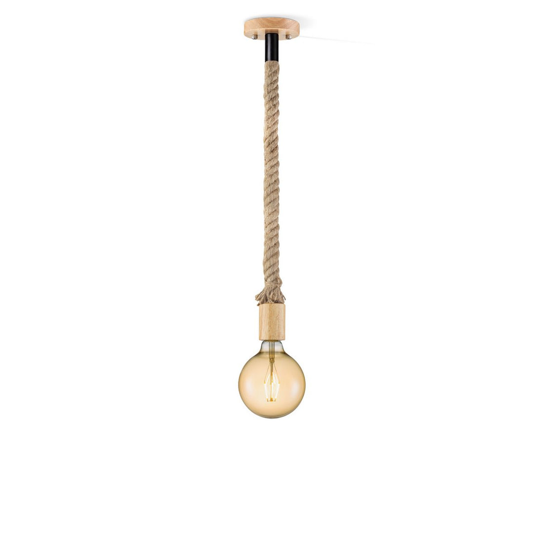 hanglamp Leonardo - G180 - dimbaar E27 amber