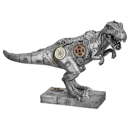 Skulptur Dino Steampunk T-Rex Dinosaurus, H.25 cm