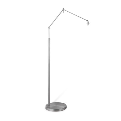 vloerlamp voet Shift 80/35/160 - Geborsteld staal