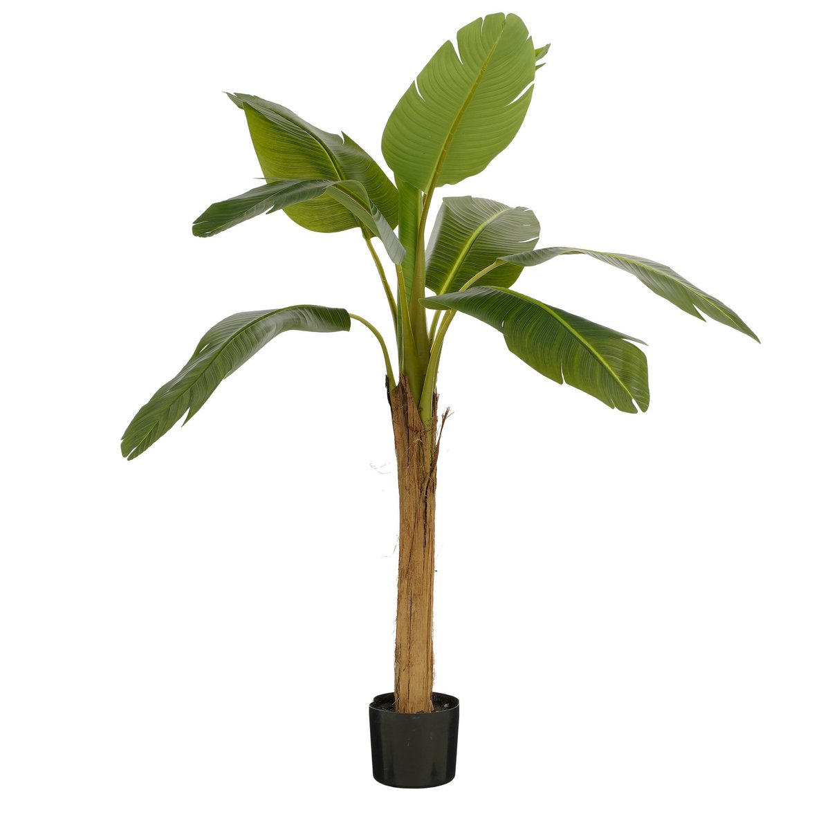 Kunstplant Bananenboom in Pot - H155 x Ã˜90 cm - Groen