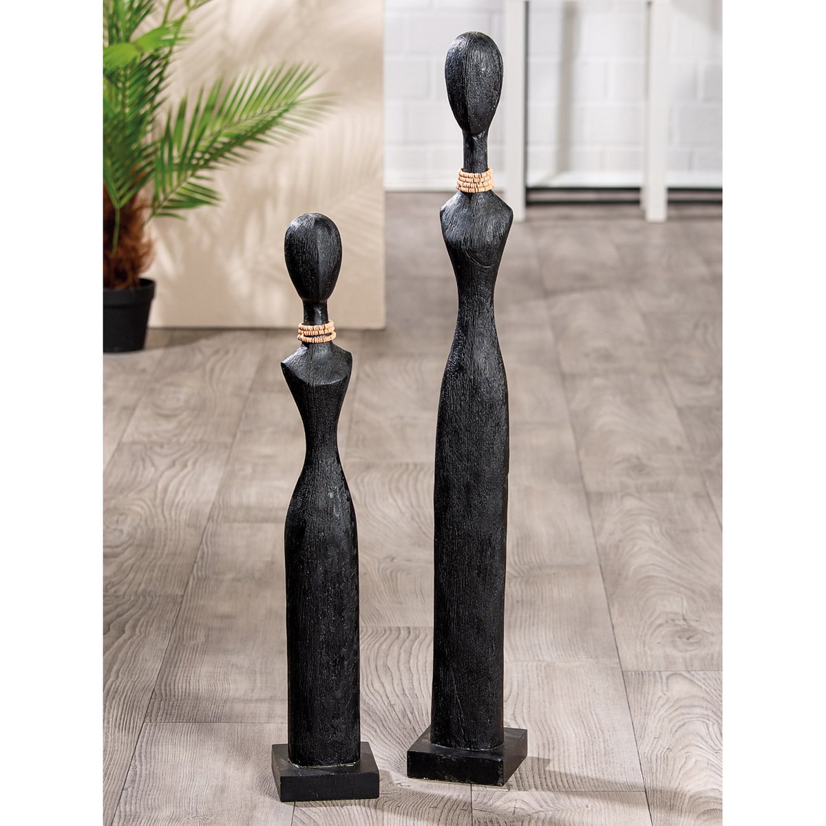 Sculptuur Lange Dame H.86 cm