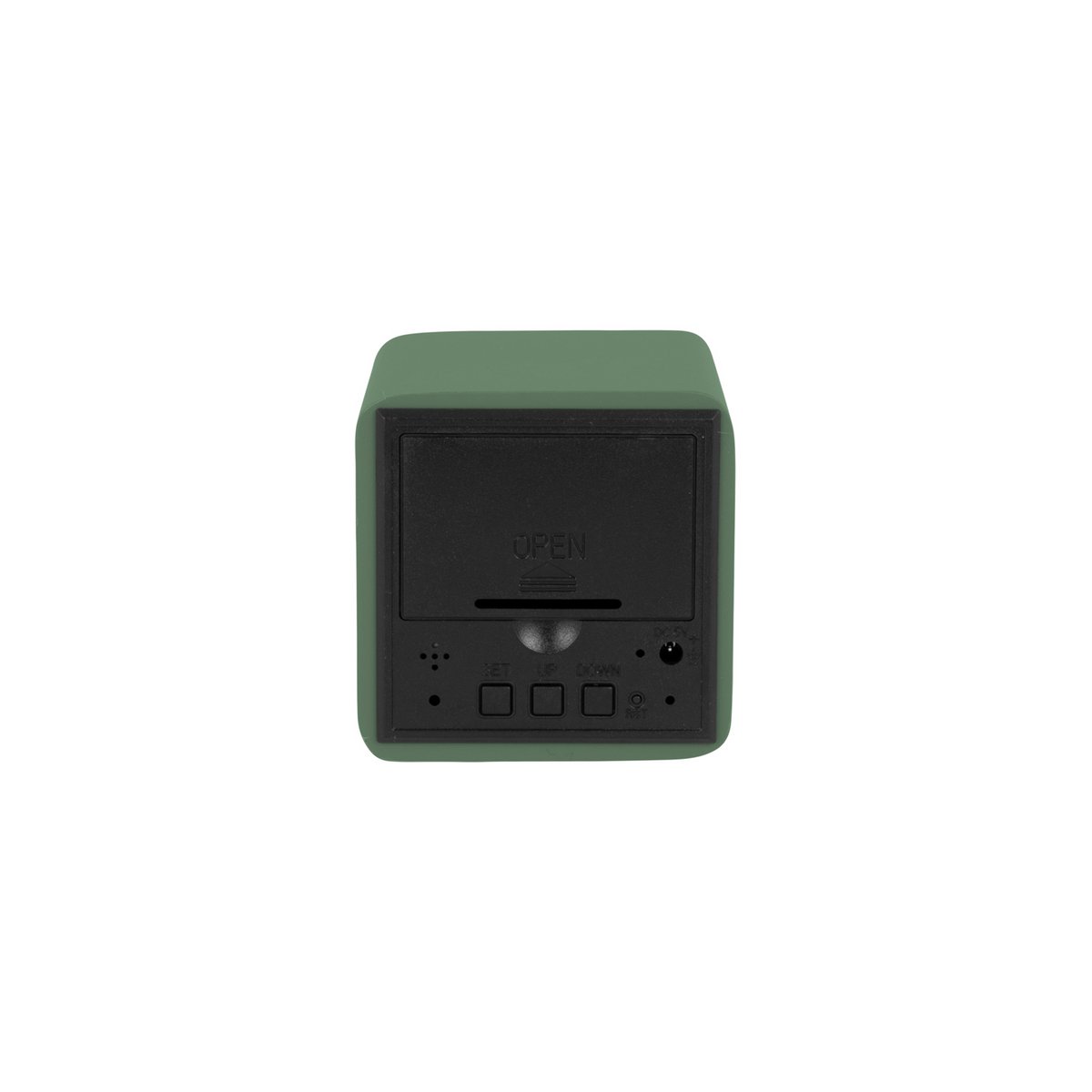 Wekker Spry Vierkant, groen