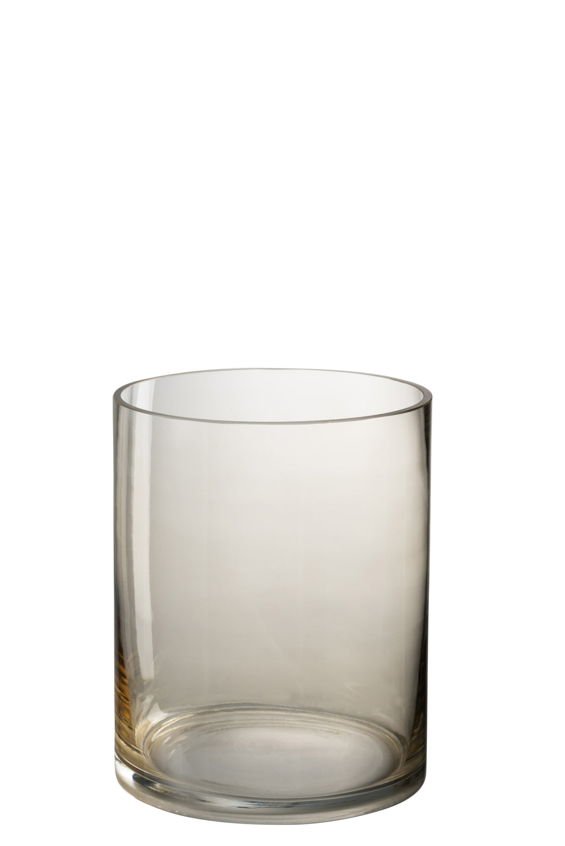 J-Line lantaarn Wls Rond glas beige