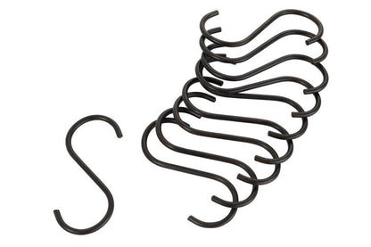 Haak S-vorm Metaal Zwart