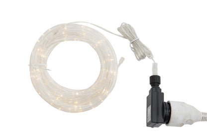 J-Line Kerstverlichting 10M Binnen/Buiten Warm Wit Kunststof