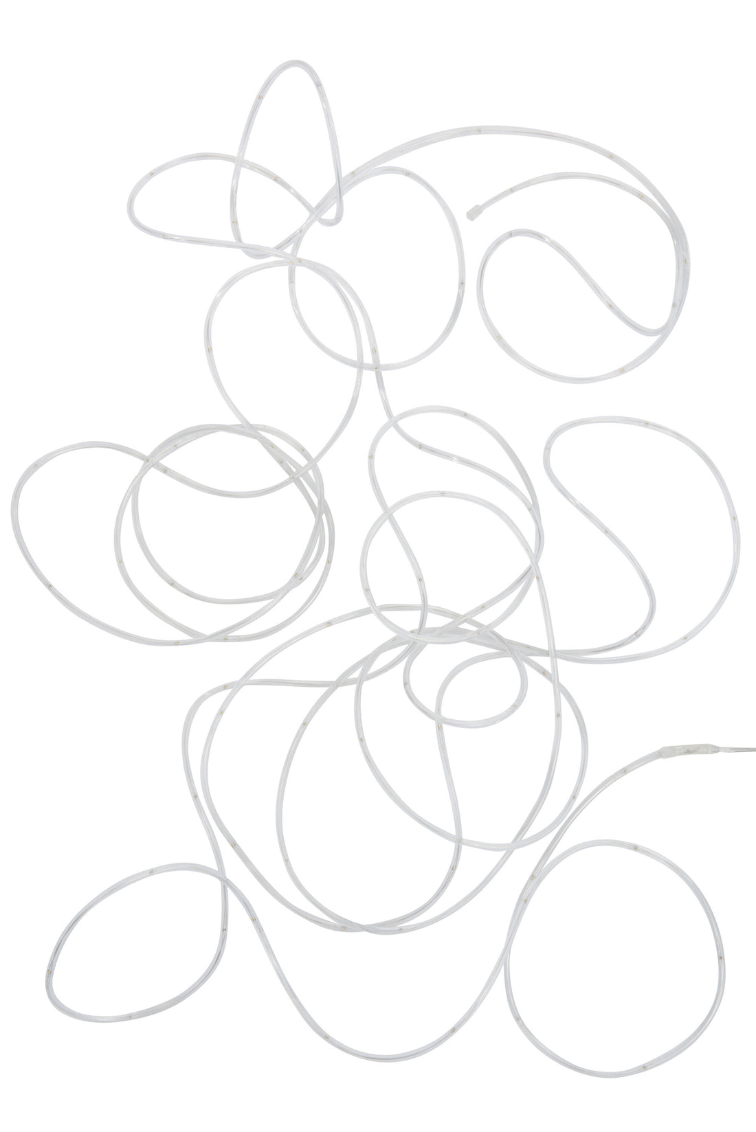 J-Line Kerstverlichting 10M Binnen/Buiten Warm Wit Kunststof