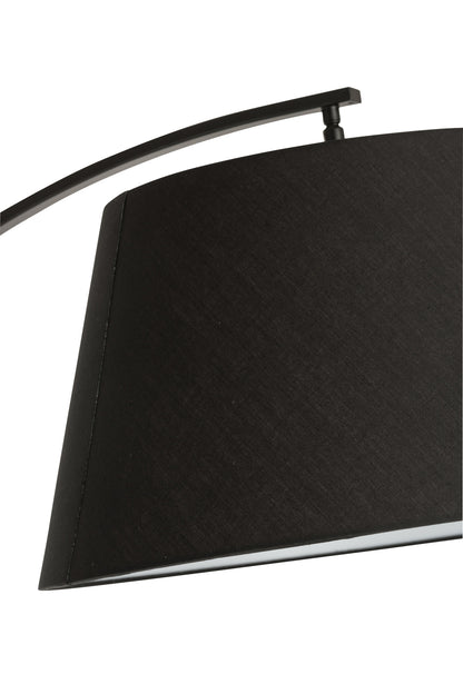 Lamp Staande Boog Metaal Zwart