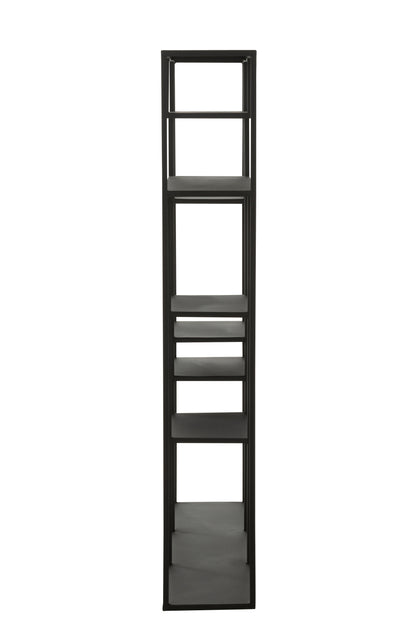 Rek Onregelmatige Plank Metaal Zwart