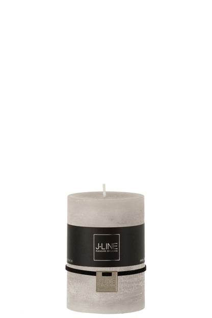 Cilinderkaars Lichtgrijs M42h