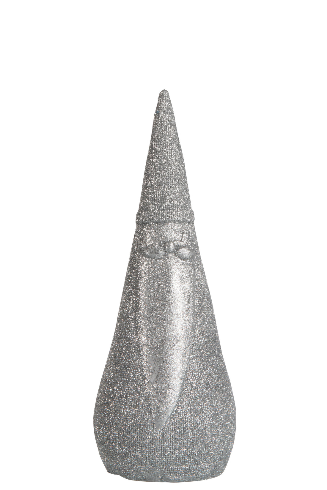 J-Line Kerstfiguren - poly - zilver - klein