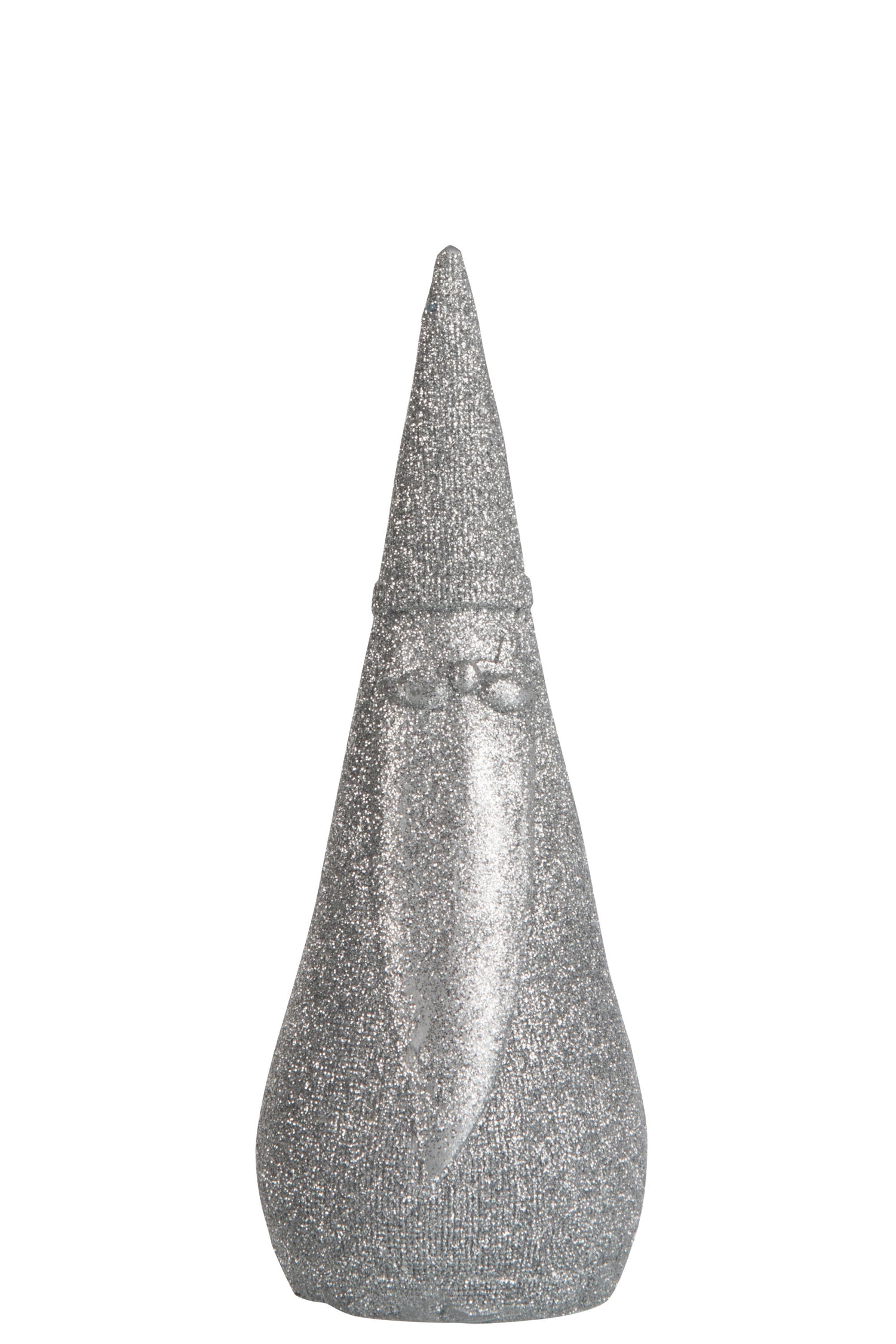 J-Line Kerstfiguren - poly - zilver - klein