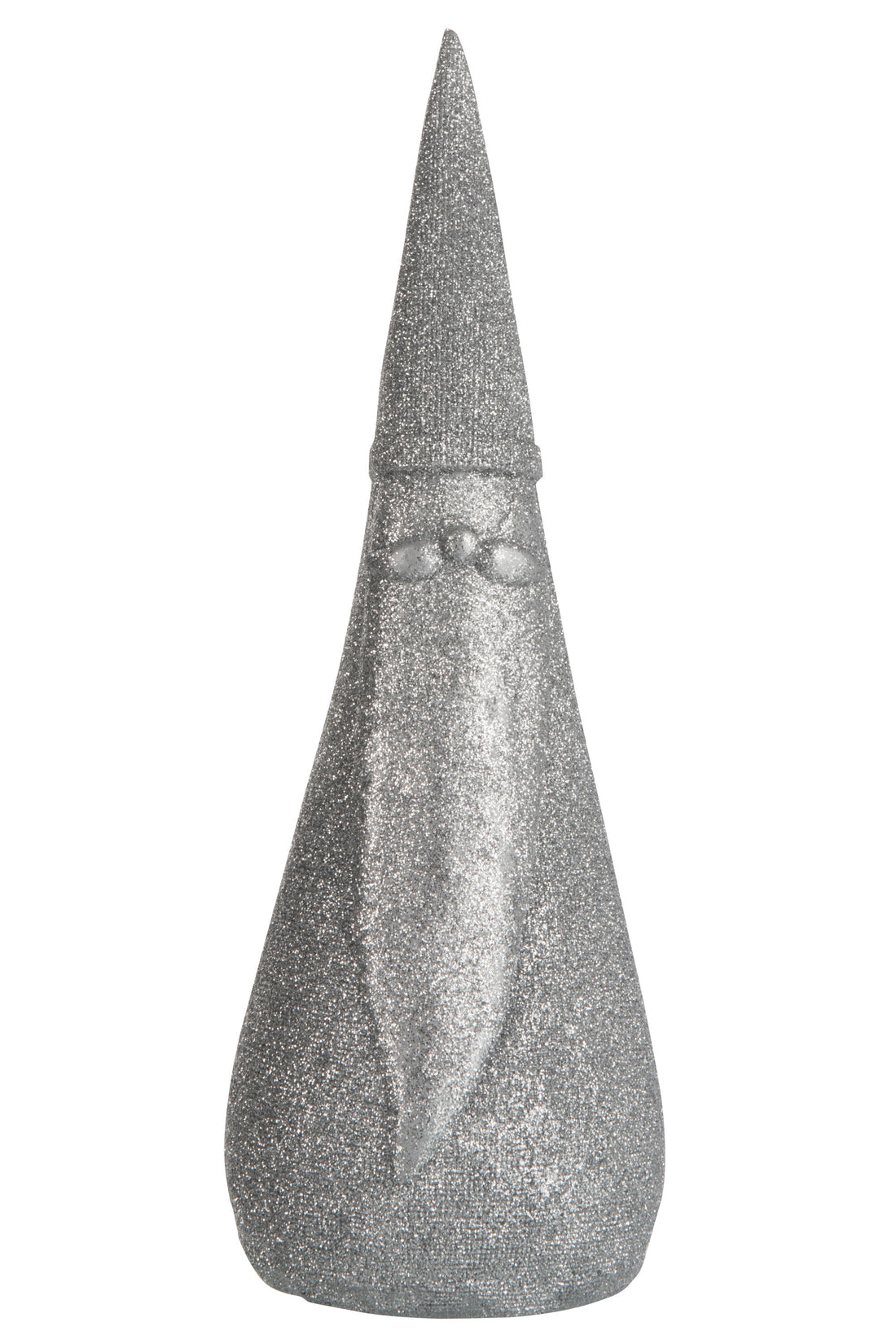 J-Line Kerstfiguren - poly - zilver - large