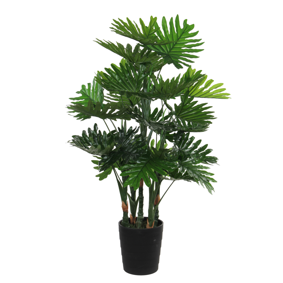 Philodendron Kunstplant - H120 x Ø80 cm - Groen