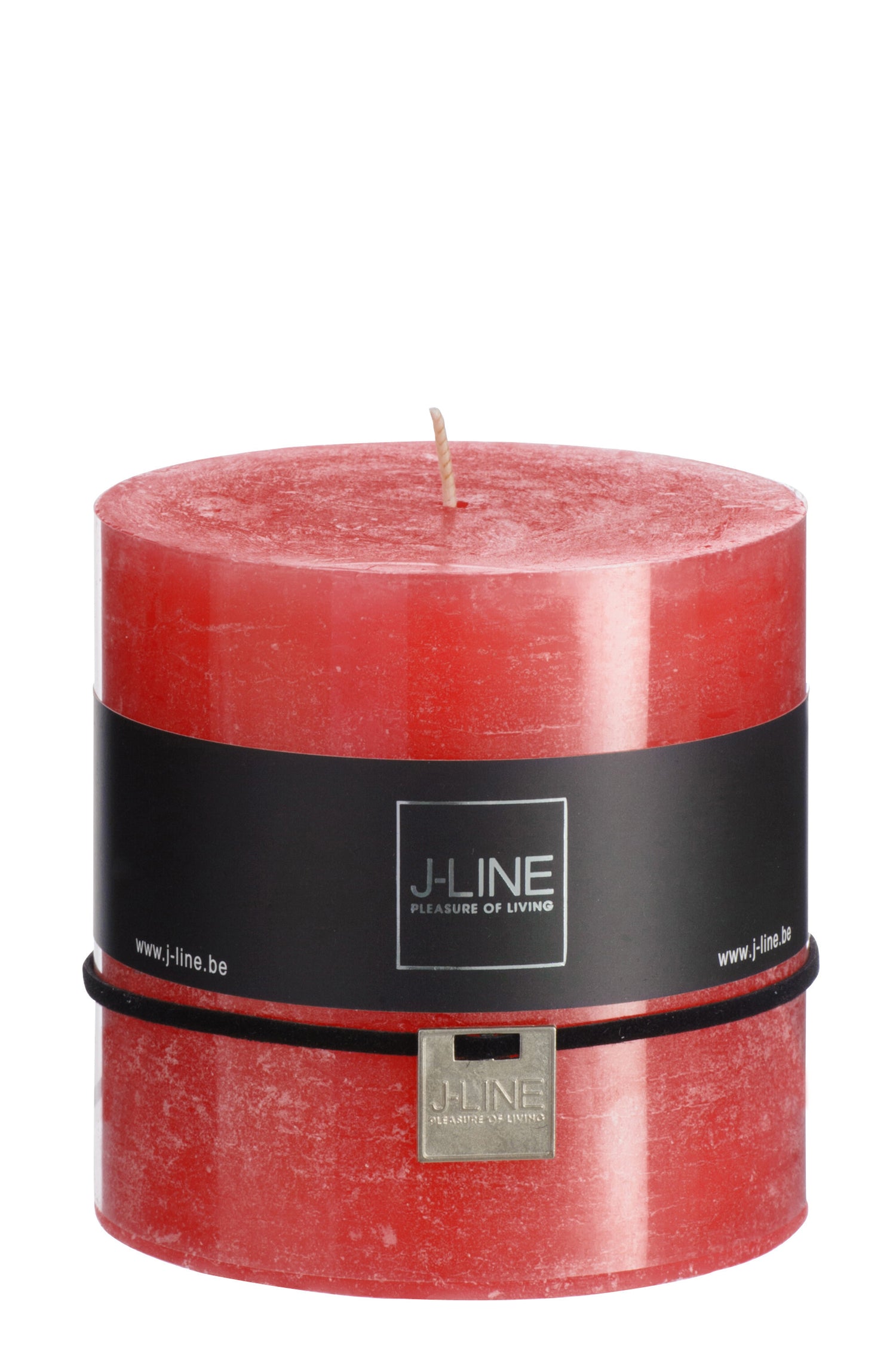 J-Line cilinderkaars - rood - 75U