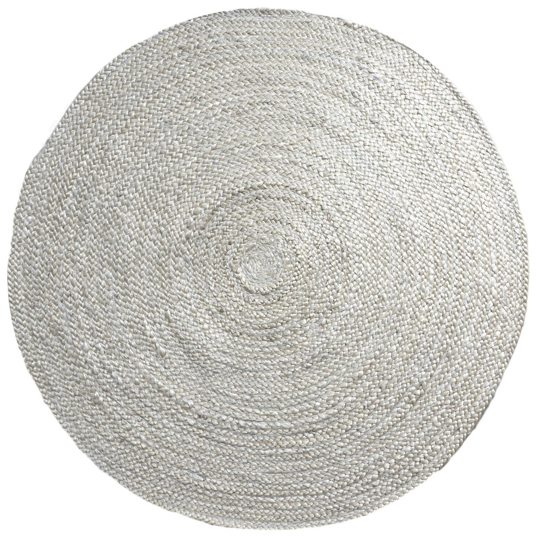 Vloerkleed Jute Rond Bleached ø160 cm