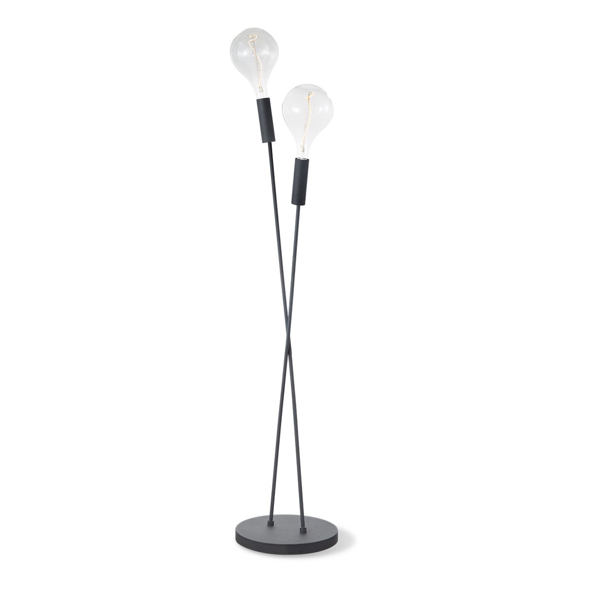 Twist 137 2L Vloerlamp zand zwart - Design Vloerlamp