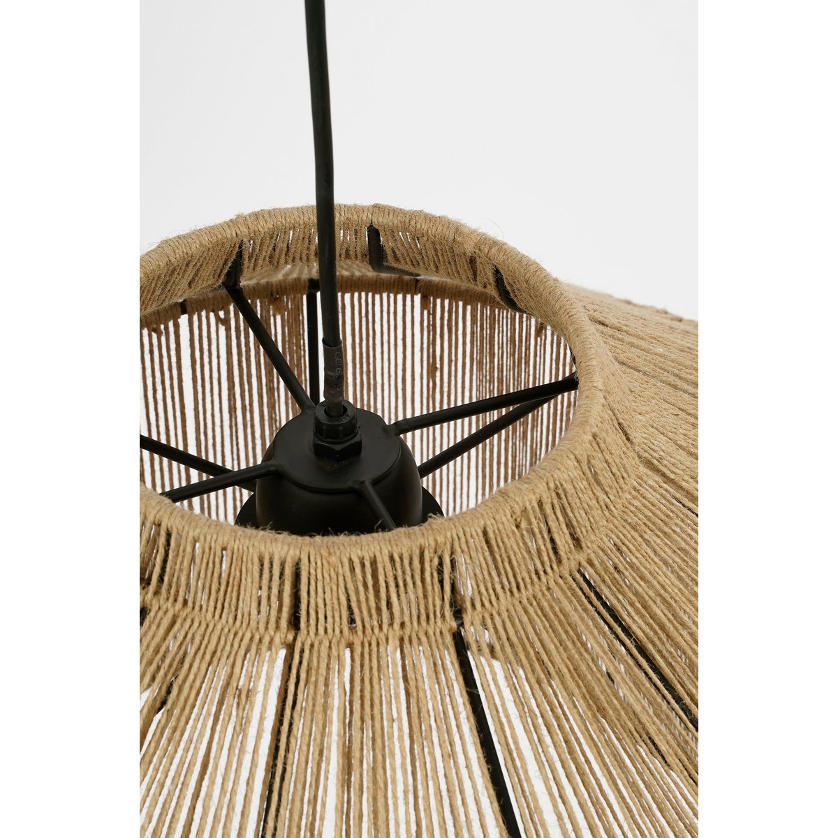 Belvivere Ilsa Hanglamp Jute - Lichtbruin