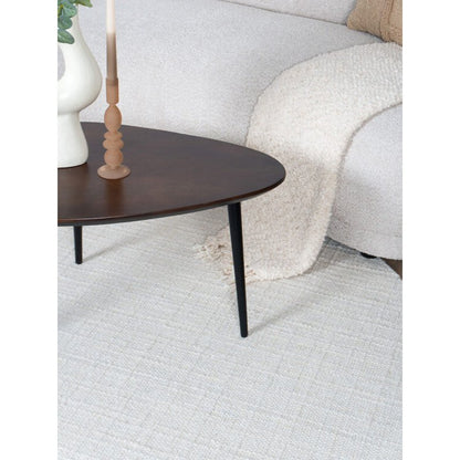 Vloerkleed Cross Naturel – Rond ø160 cm