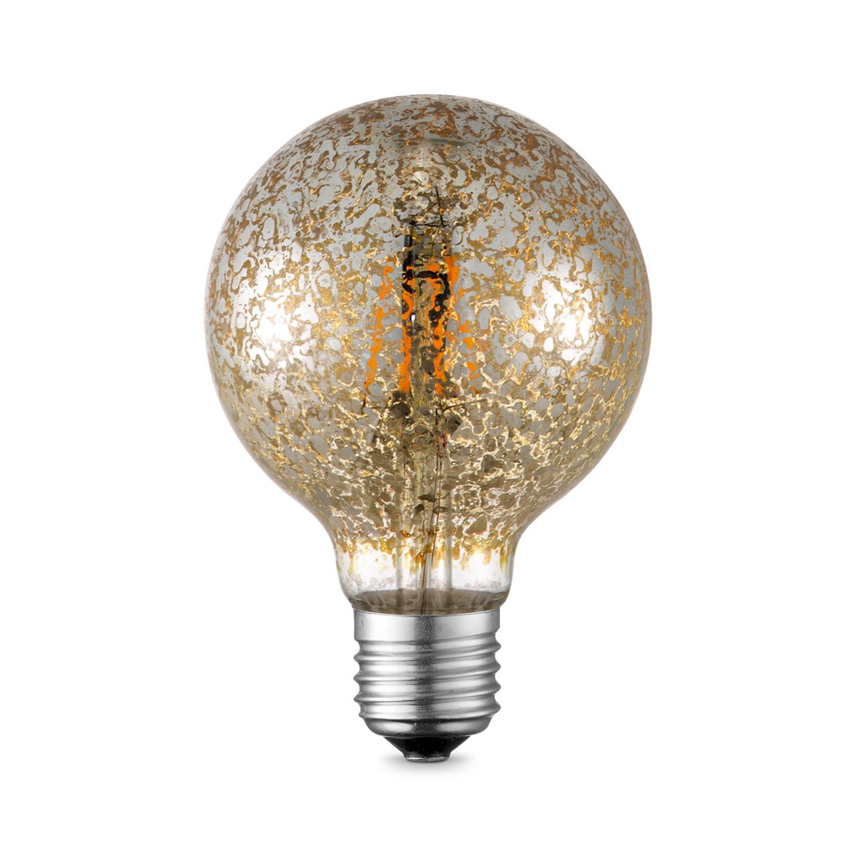 dimbare LED Globe Deco E27 G95 4W 340Lm 2700K Goud