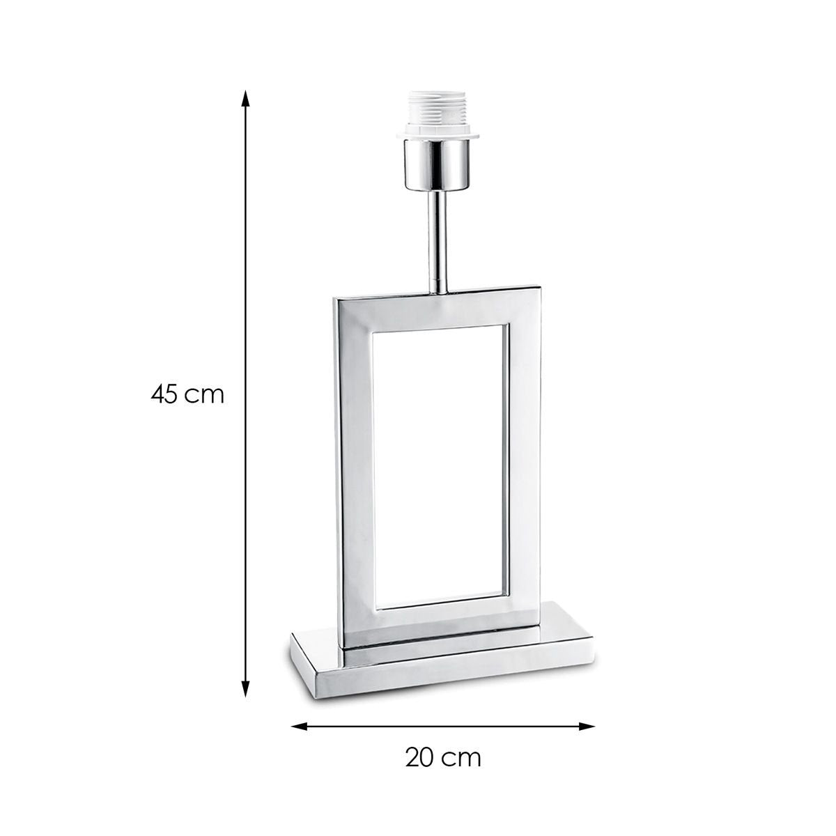 tafellamp voet Jong 20/11/40.5cm - Chroom