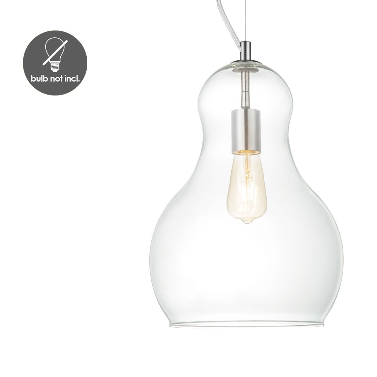 Hanglamp Bello Big - Helder - 30x30x145cm