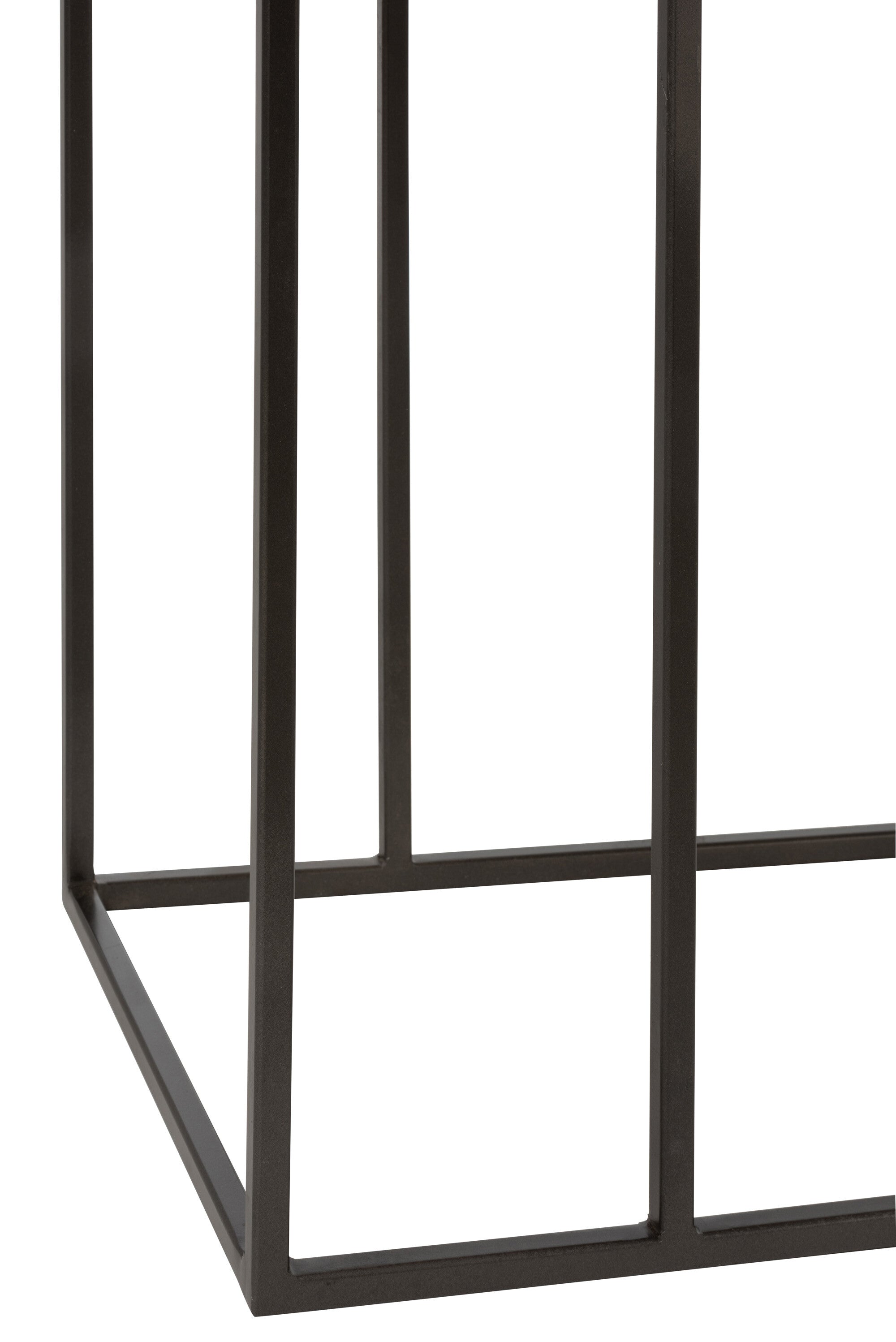 Console 3 laden Geweven Riet Mangohout Natuurlijk