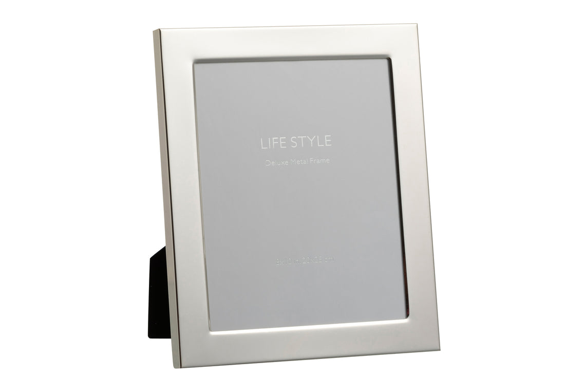 J-Line Fotolijst - Fotokader Brede Boord 20x25 Metaal Zilver L