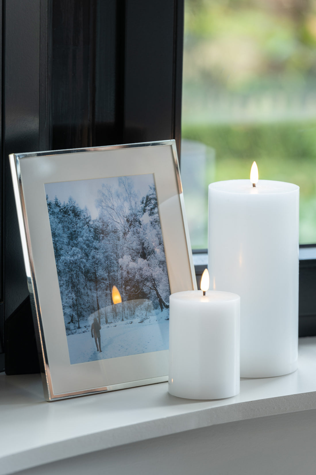 J-Line Fotolijst - Fotokader Fijne Boord 13x18 Metaal Zilver M