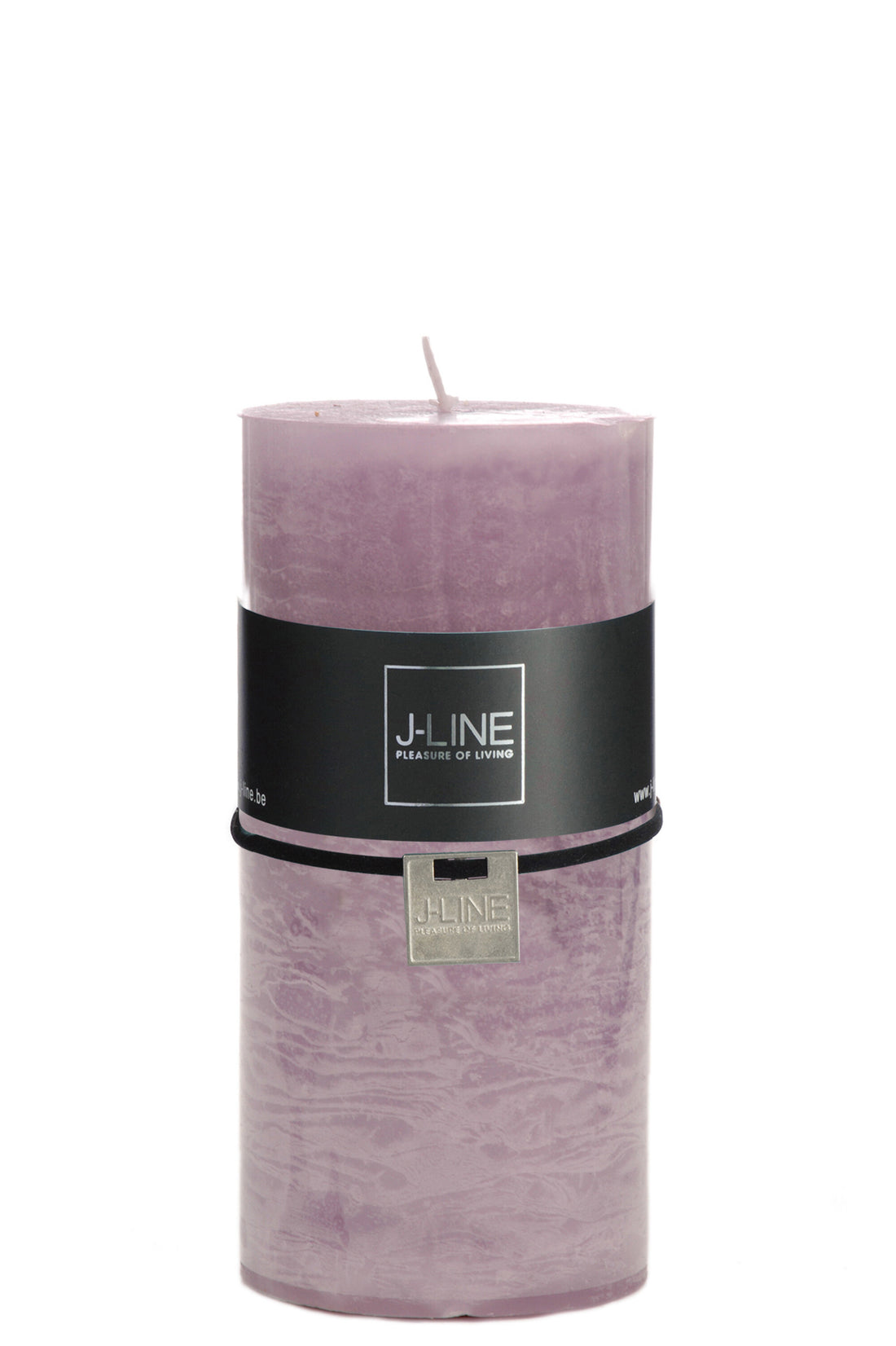 J-Line cilinderkaars - lavendel - L - 72U