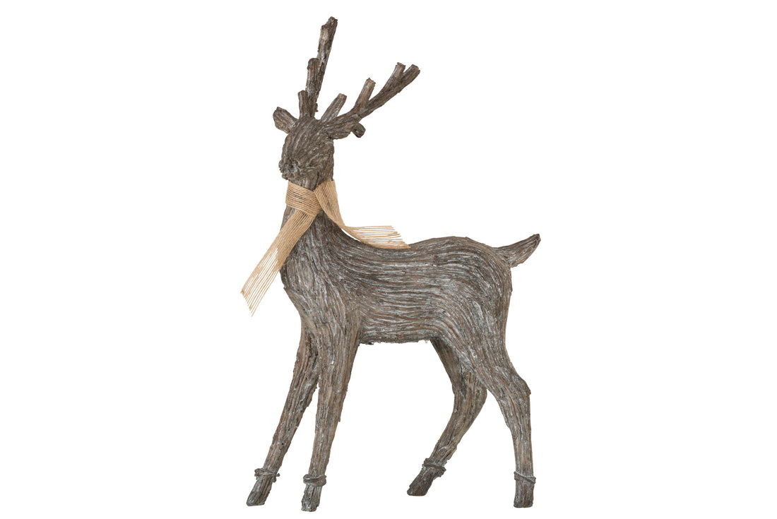 Rendier Poly Bruin Groot