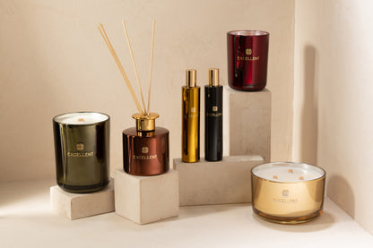 Geurkaars Uitstekend Gouden Honing Goud Groot-40 Uur