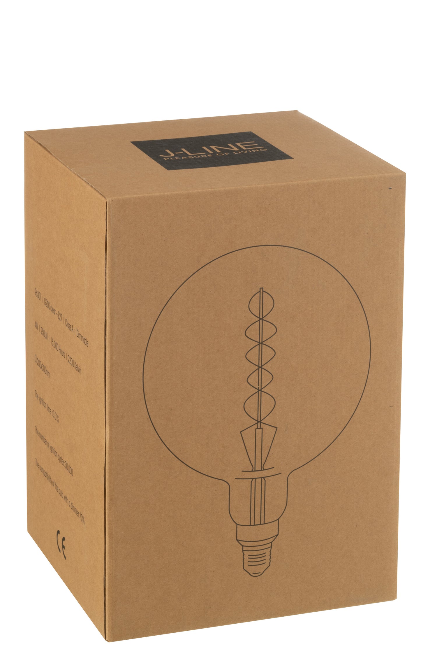 Ledlamp G200 Dubbele Spiraal E27