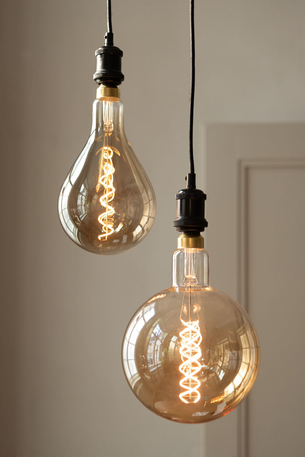 Ledlamp Amber Ps52 Spiral E27