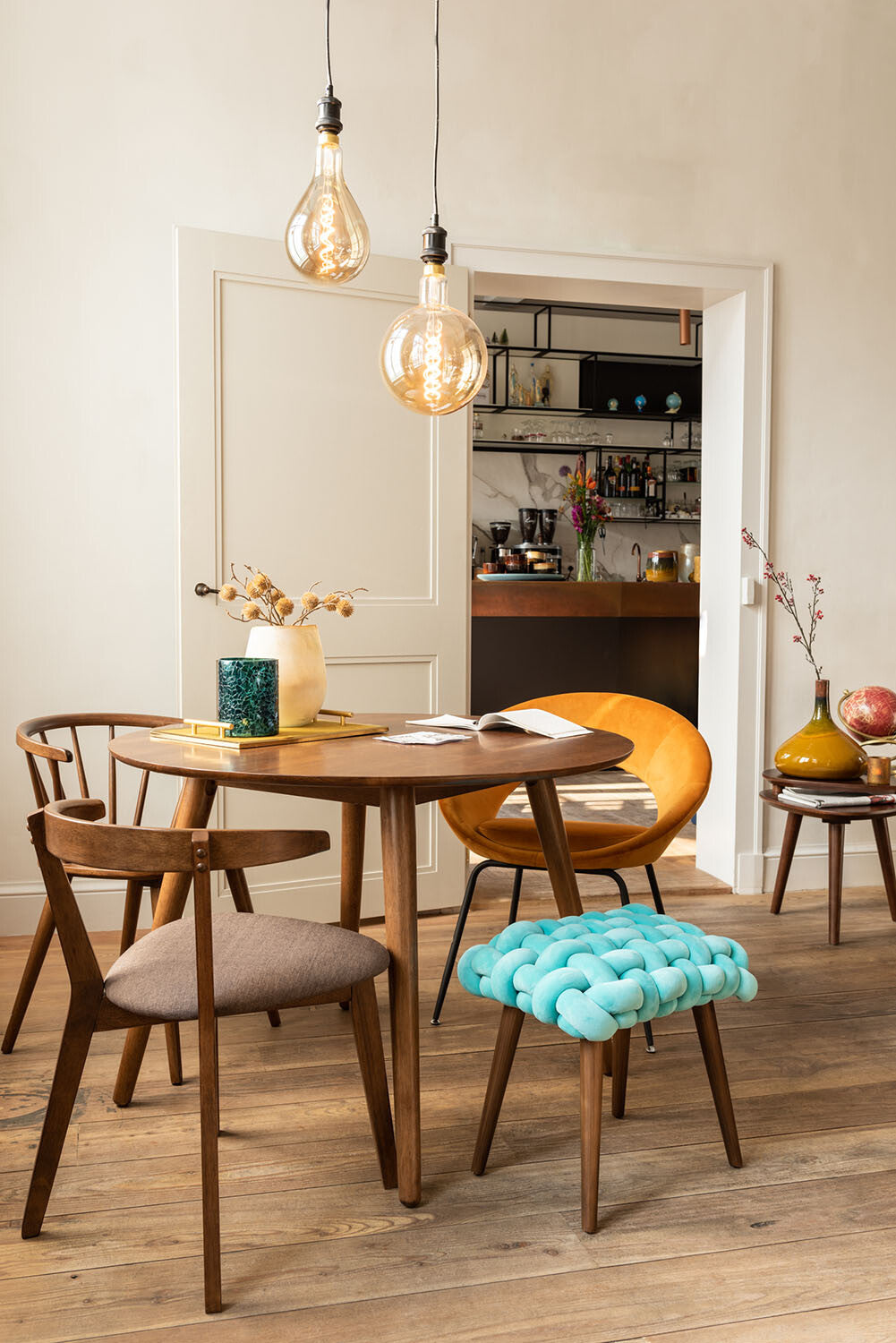 Ledlamp Amber Ps52 Spiral E27