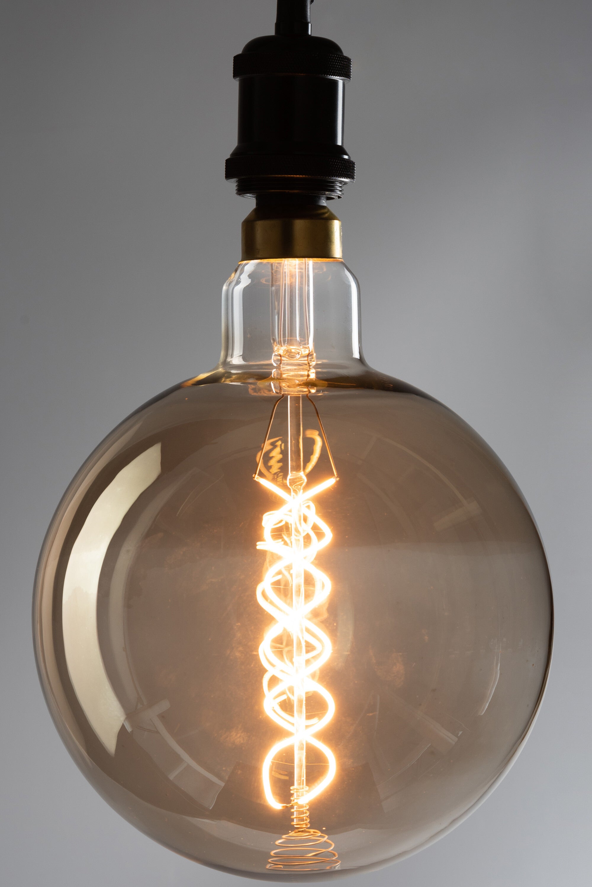 Ledlamp Smokey G200 Dubbele Spiraal E27