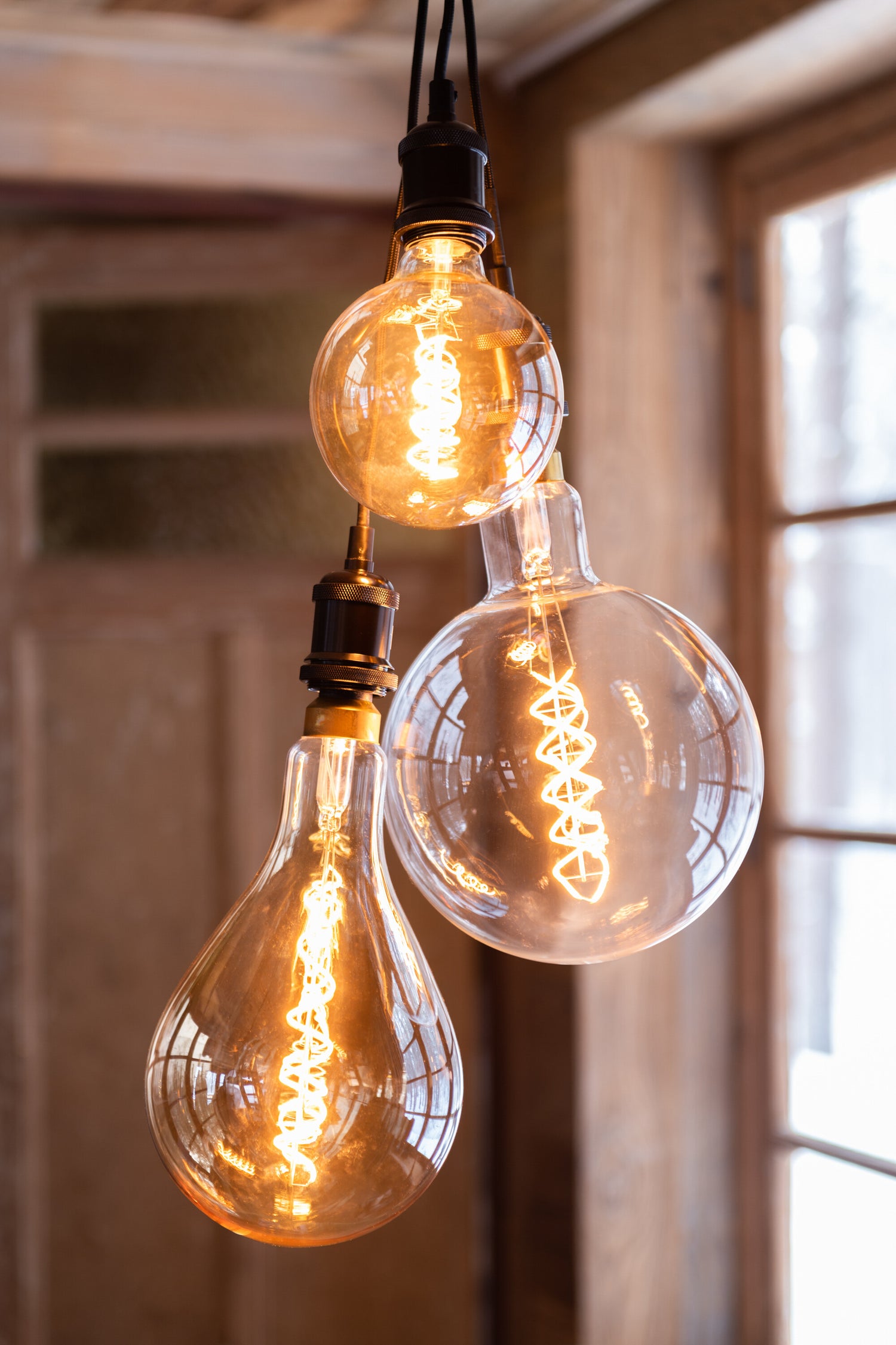 Ledlamp Smokey G200 Dubbele Spiraal E27