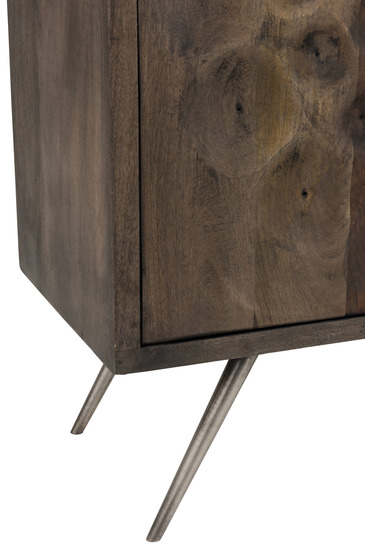 Kast 2 deuren Etnisch Mangohout Bruin