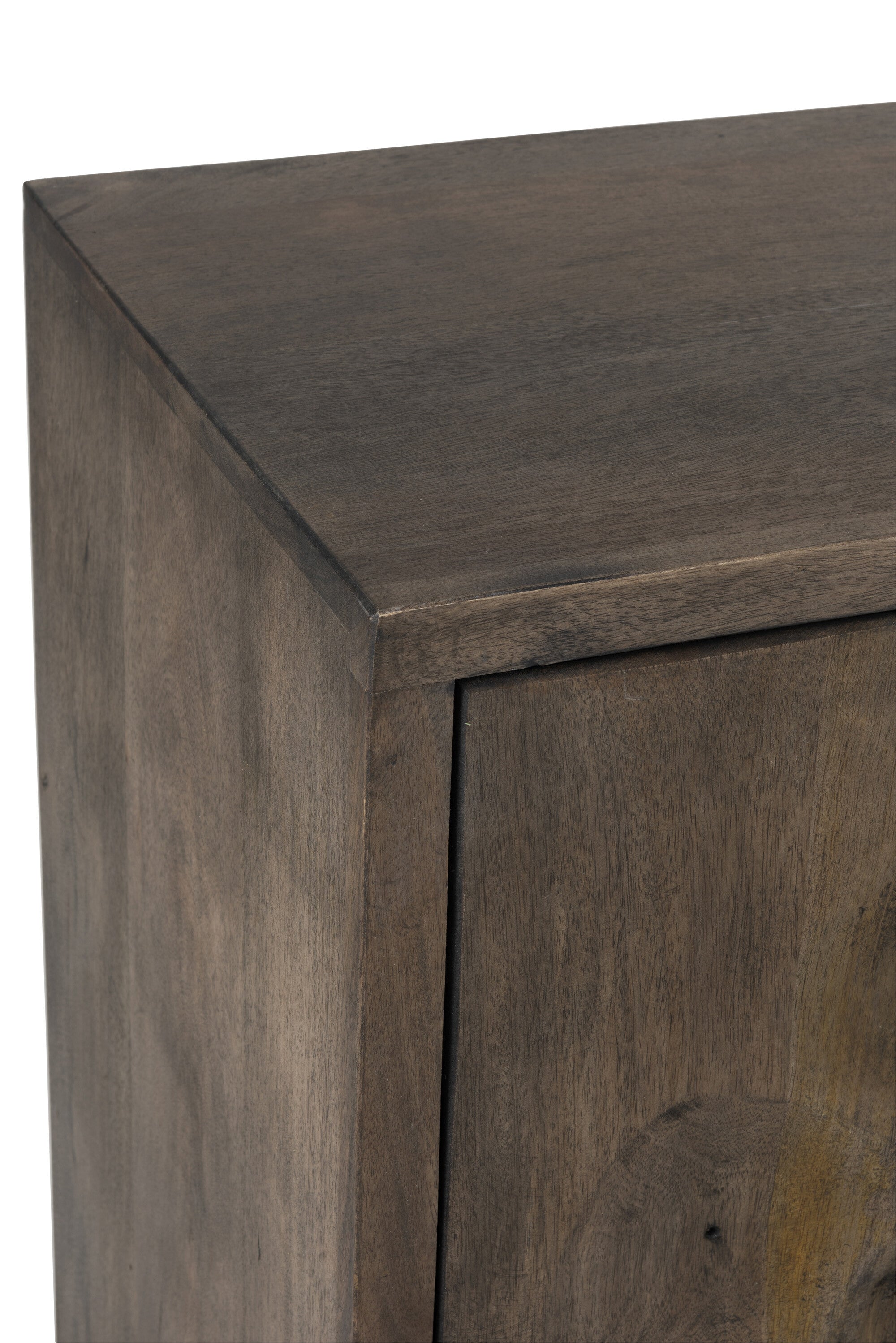 Kast 2 deuren Etnisch Mangohout Bruin