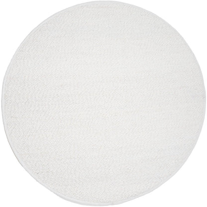 Vloerkleed Stone White Rond ø200 cm