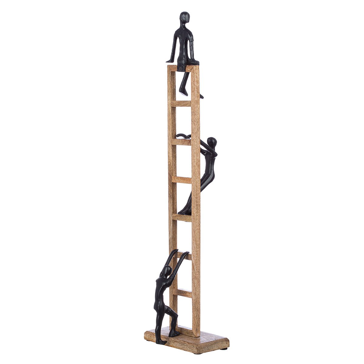 Sculptuur Ladder, natuurlijke kleur H.82 cm