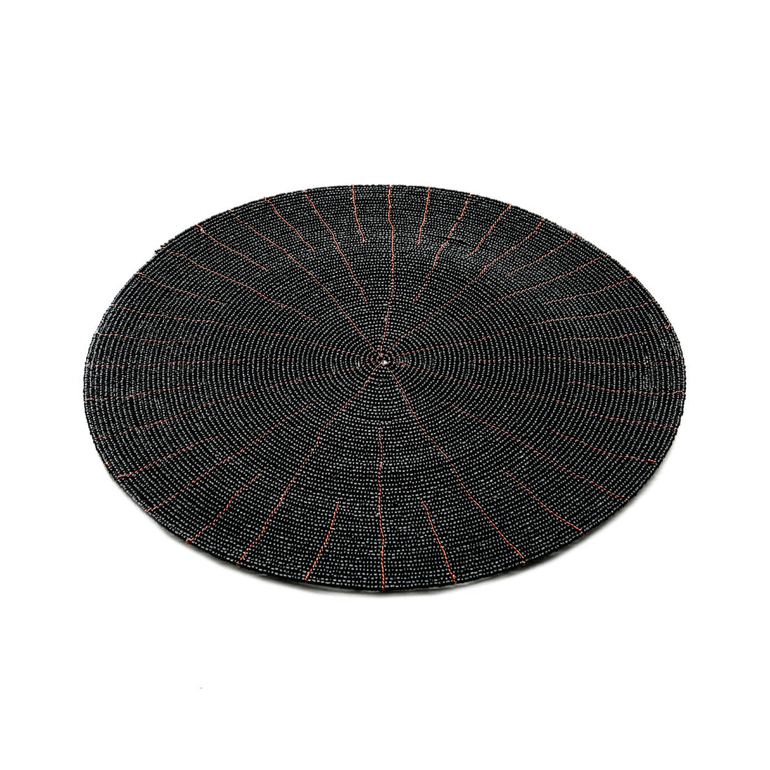 De Beaded Placemat - Zwart