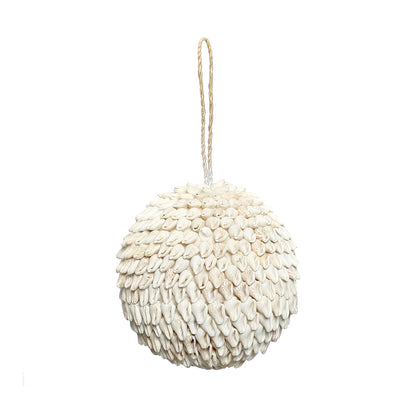 De Bubble Shell Bal Hanger - Wit - L
