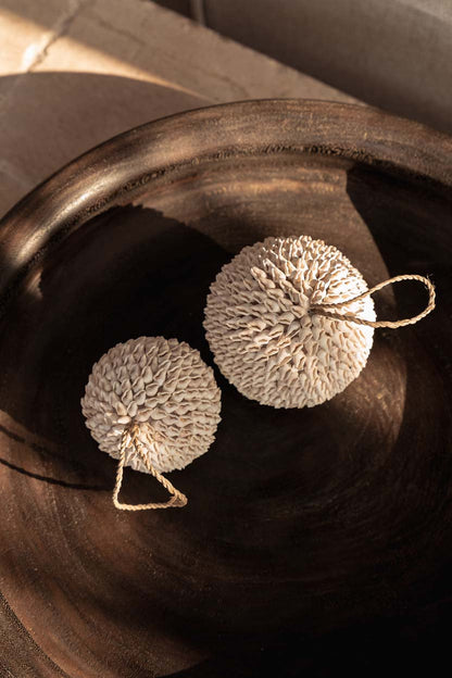 De Bubble Shell Bal Hanger - Wit - M