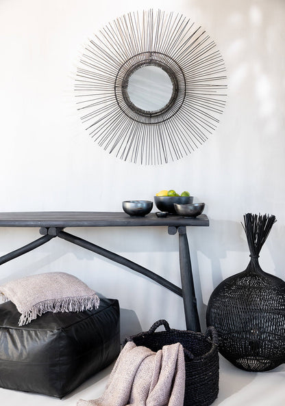 Les Quatre Mains Baskets - Zwart - L