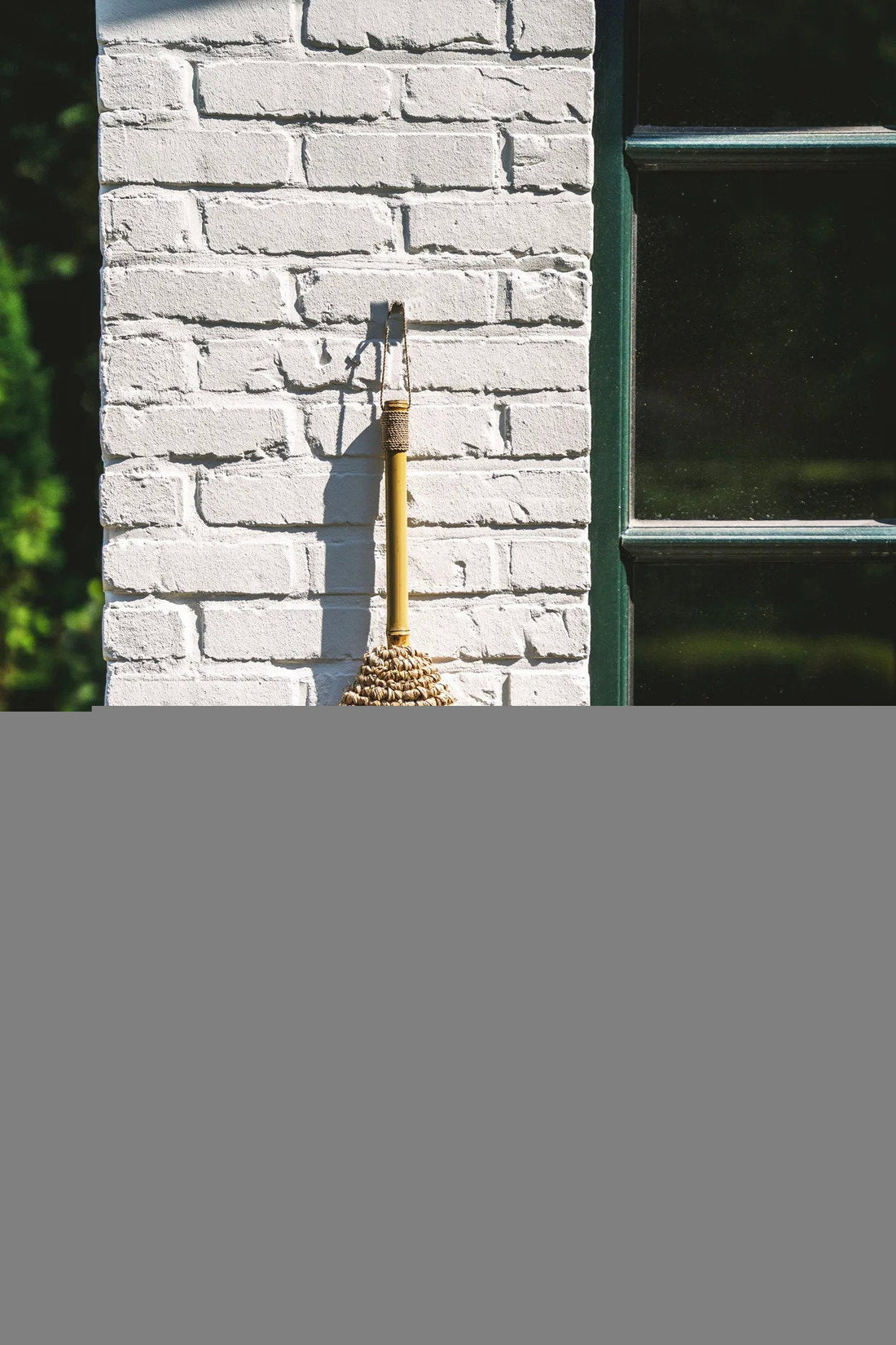 De Raffia Bezem - Naturel