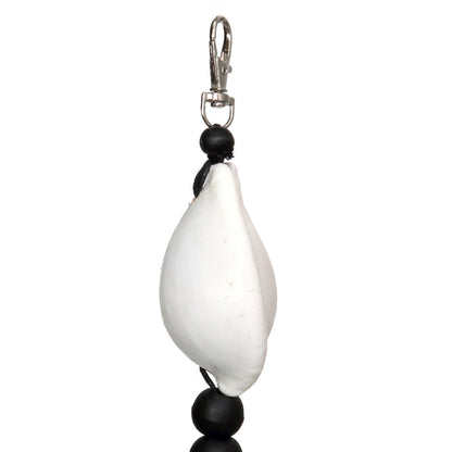 De Togian Sleutelhanger - Zwart Wit